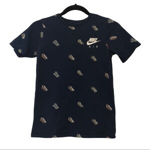 Nike Air Blue Shoe Graphic T-Shirt